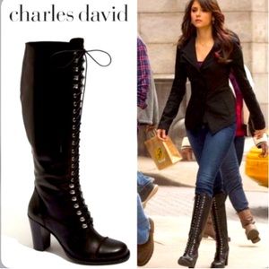 VINTAGE Charles David Regiment Boot